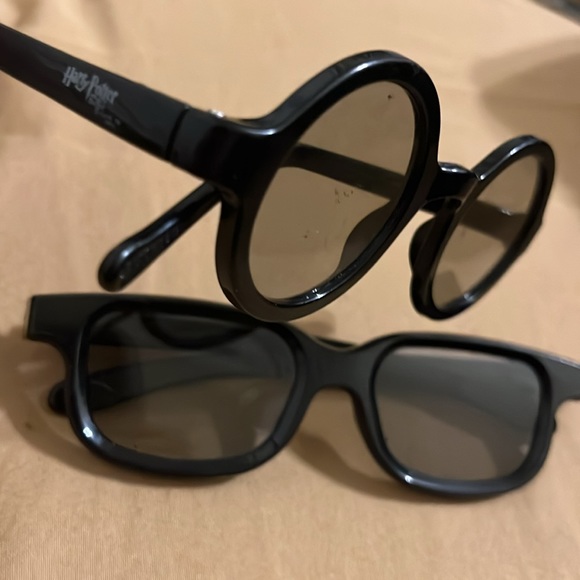 Harry Potter Deathly Hallows Spectacle 3D glasses Unisex Nice BONUS - Picture 1 of 12